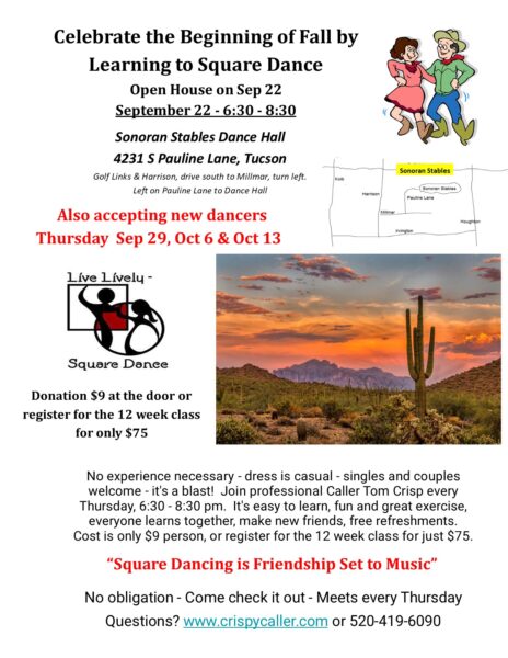 Intro to Square Dancing - Open House @ Sonoran Stablels