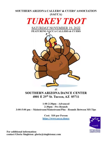 SACCA Turkey Trot @ Southern Airzona Dance Center