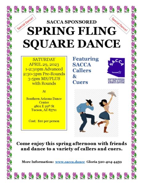 SACCA Spring Fling @ Southern Arizona Dance Center